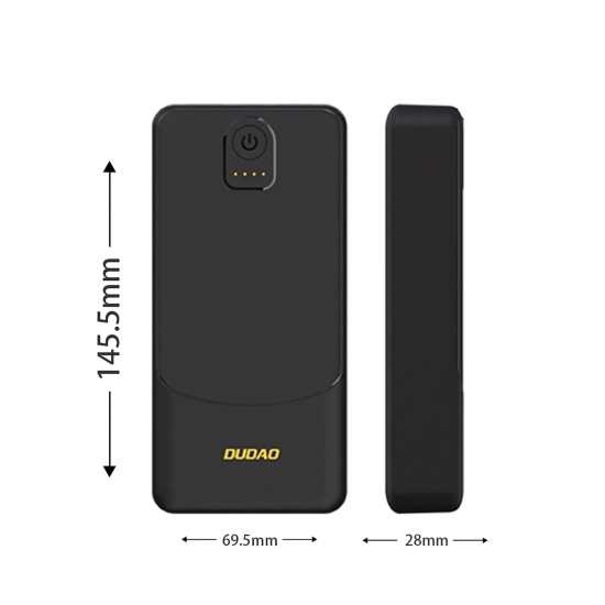 Powerbank Dudao K10Pro 20000mAh 10W czarny
