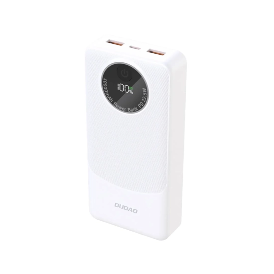 Powerbank Dudao K12Pro 20000 mAh 22,5W biały