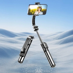 DUDAO Selfie stick 4w1 statyw składany kijek do zdjęć z pilotem 110cm