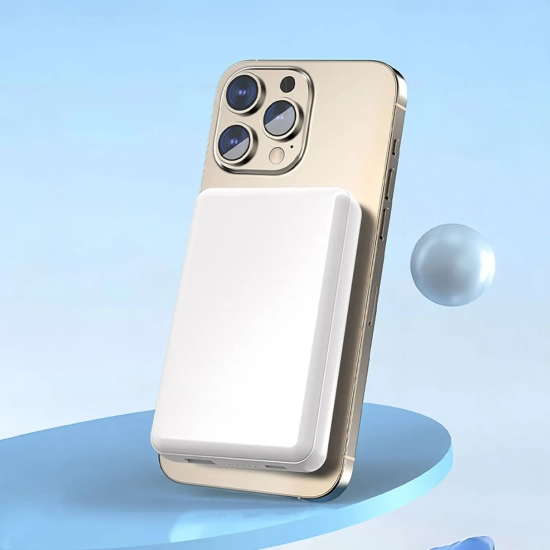 Powerbank magnetyczny Dudao K14S 5000mAh 20W biały