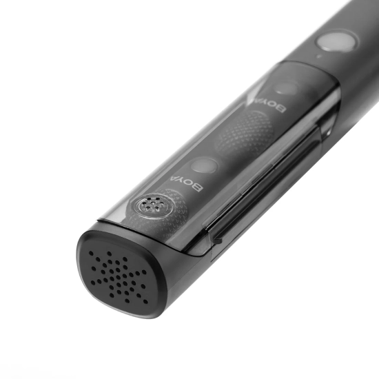BOYA Zestaw mikrofonów bezprzewodowych 4w1 2.4GHz USB-C MAGIC-03 - czarny