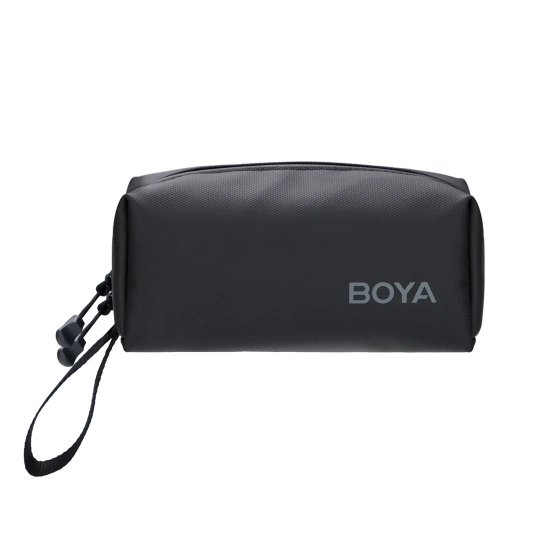 BOYA Zestaw mikrofonów bezprzewodowych 4w1 2.4GHz USB-C MAGIC-03 - czarny