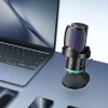 BOYA Mikrofon gamingowy przewodowy USB-C RGB ENC - czarny