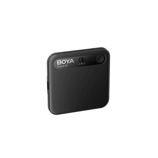 BOYA Rejestrator głosu z transkrypcją AI 64GB 610mAh - czarny