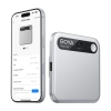 BOYA Rejestrator głosu z transkrypcją AI 64GB 610mAh - srebrny