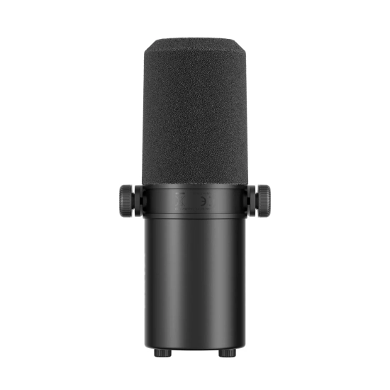BOYA Mikrofon studyjny przewodowy do podcastów USB XLR - czarny