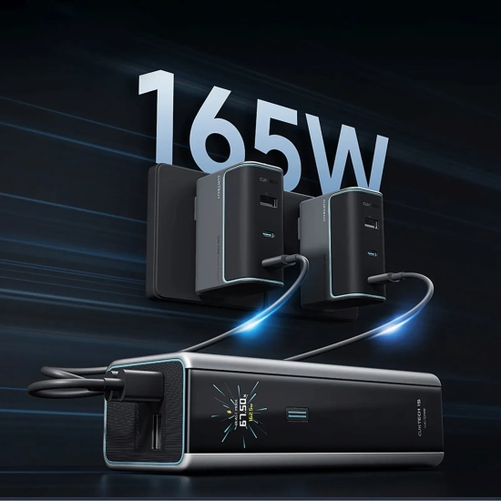 Powerbank Cuktech CKPB200UGLGR 20000mAh 210W szary