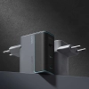 CUKTECH Ładowarka sieciowa USB-C USB-A z kablem USB-C GaN 100W - szara