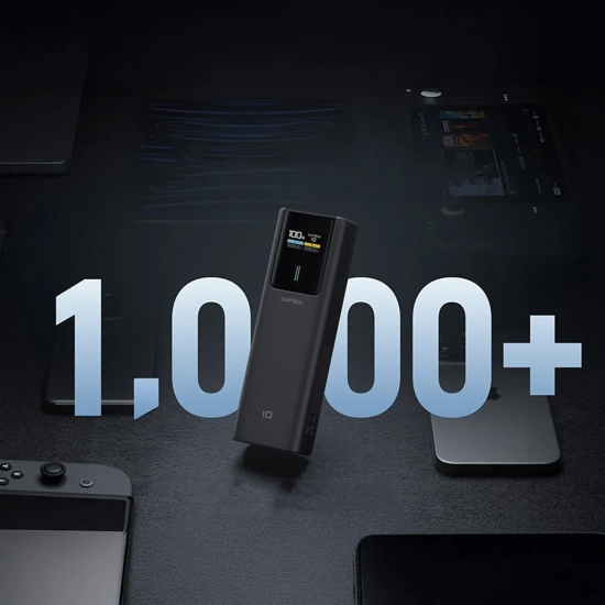 Powerbank Cuktech CKPB100PGLBL 10000mAh 150W czarny