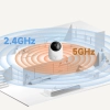 Dreame Kamera wewnętrzna do monitoringu 2K IR Wi-Fi Bluetooth - biała