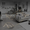 Dreame Kamera wewnętrzna do monitoringu 2K IR Wi-Fi Bluetooth - biała