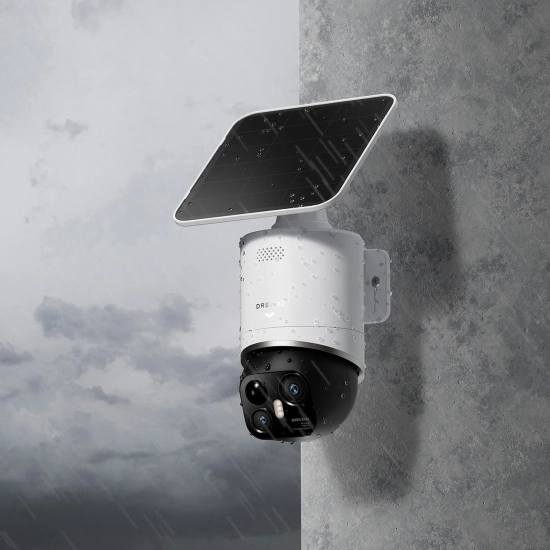 Dreame Kamera zewnętrzna 360 z panelem solarnym 4K 8MP 2.4GHz WiFi