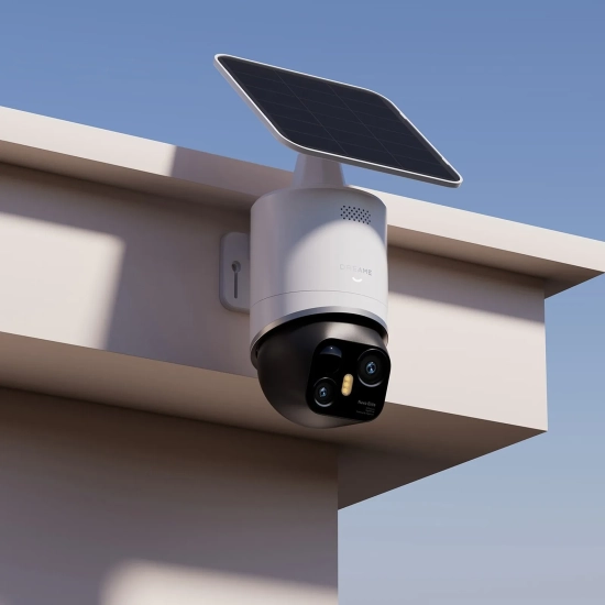 Dreame Kamera zewnętrzna 360 z panelem solarnym 4K 8MP 2.4GHz WiFi