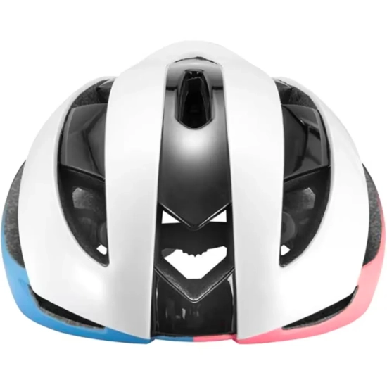 ROCKBROS Kask rowerowy uniwersalny regulowany rozmiar L niebiesko-różowy