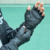 ROCKBROS Rękawiczki motocyklowe bez palców z ochroną kostek rozmiar M