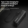 ROCKBROS Lampka rowerowa przednia 260lm + kabel USB-C 4 tryby pracy
