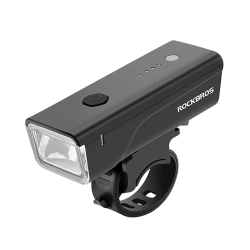 ROCKBROS Lampka rowerowa przednia 260lm + kabel USB-C 4 tryby pracy