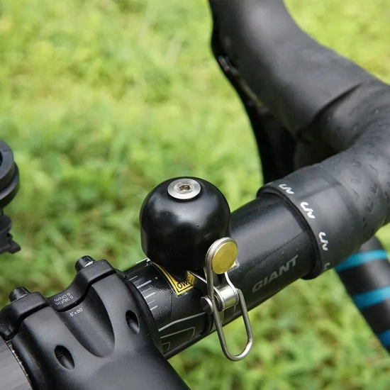 ROCKBROS Dzwonek rowerowy retro - czarny