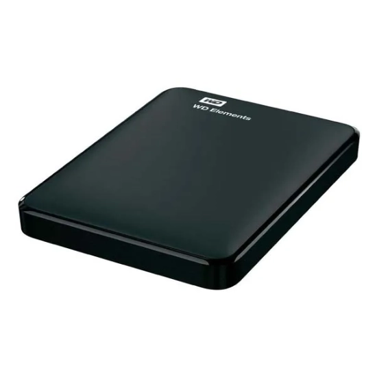Zewnętrzny dysk HDD Western Digital WD Elements Portable 2 TB w kolorze czarny, wariant WDBU6Y0020BBK-EESN.