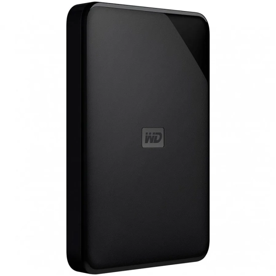 Czarny zewnętrzny dysk HDD WD Elements SE Portable 1 TB, dokładny wariant WDBEPK0010BBK-WESN.