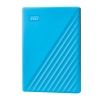 Zewnętrzny dysk HDD Western Digital My Passport 4 TB w kolorze niebieski, model WDBPKJ0040BBL-WESN.