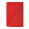 Zewnętrzny dysk HDD Western Digital My Passport 4 TB w kolorze czerwony, model WDBPKJ0040BRD-WESN.