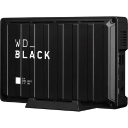 Zewnętrzny dysk HDD Western Digital WD_BLACK D10 8 TB w kolorze czarny, wariant WDBA3P0080HBK-EESN.