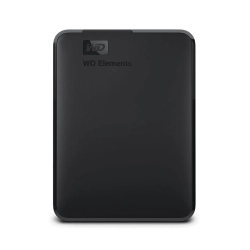 Zewnętrzny dysk HDD Western Digital Elements Portable 5 TB w kolorze czarny, model WDBU6Y0050BBK-WESN.