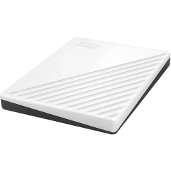 Zewnętrzny dysk HDD Western Digital My Passport 2 TB w kolorze biały, wariant WDBYVG0020BWT-0A.