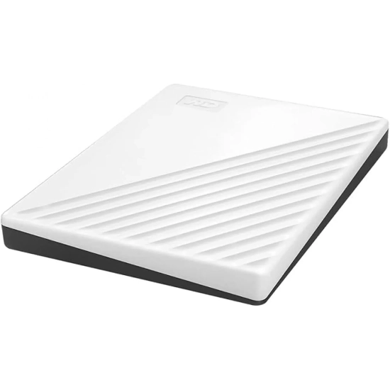 Zewnętrzny dysk HDD Western Digital My Passport 2 TB w kolorze biały, wariant WDBYVG0020BWT-0A.