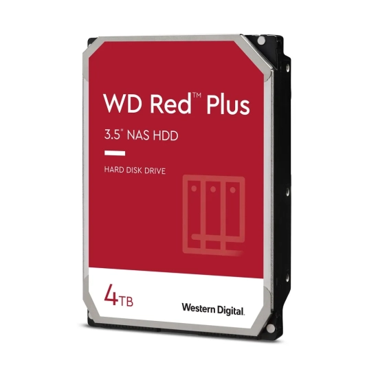 Western Digital Dysk HDD Red Plus WD40EFPX 4 TB