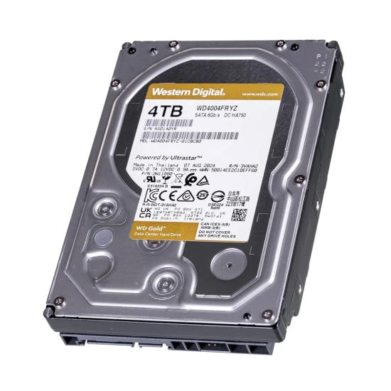 Western Digital Dysk HDD Gold WD4004FRYZ 4 TB