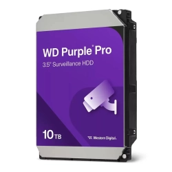 Dysk HDD Western Digital WD Purple Pro WD102PURP 10 TB, format 3,5 cala, interfejs SATA, wariant przeznaczony do zaawans