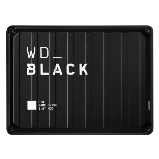 Zewnętrzny dysk HDD Western Digital WD_BLACK P10 2 TB w kolorze czarny, model WDBA2W0020BBK-WES1.