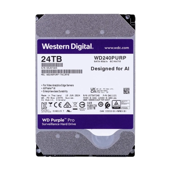 Western Digital Dysk HDD WD Purple Pro WD240PURP 24 TB