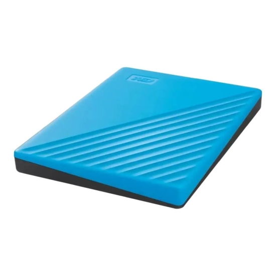 Western Digital Dysk HDD WD My Passport 6 TB USB 3.2, niebieski