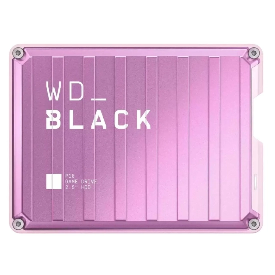 Dysk HDD WD_BLACK P10 2 TB różowy; widoczny dokładny wariant produktu w kolorze Różowy.