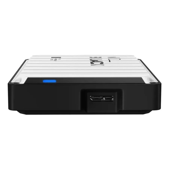Zewnętrzny dysk HDD WD_BLACK P10 Game Drive 6 TB w kolorze białym, wariant WDBPSZ0060BWT-WESN.