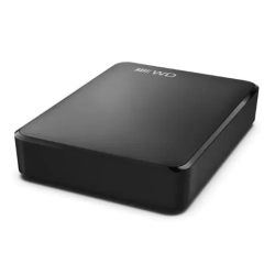 Zewnętrzny dysk HDD WD Elements Portable 5 TB w kolorze czarnym, wariant WDBLSS0050BBK-WESN.