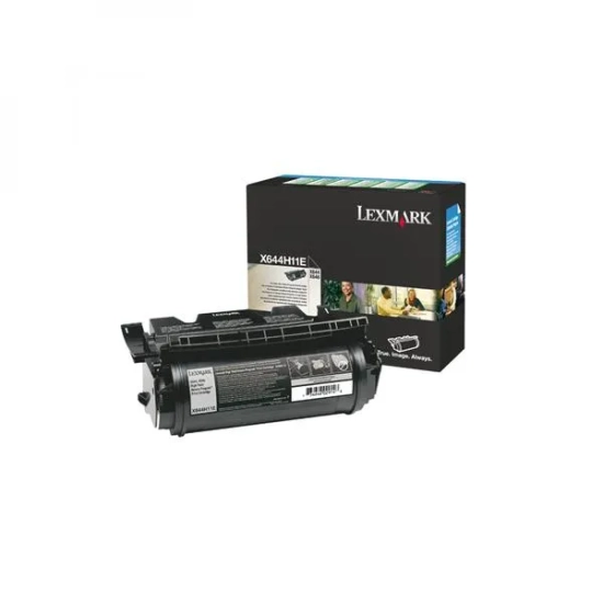 Oryginalny toner Lexmark X644H11E, czarny, do 21 000 stron