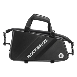 ROCKBROS Torba sportowa i rowerowa mocowana na bagażnik 11.6l - czarna