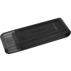 Kingston DataTraveler 70 64 GB – pendrive USB-C, wariant Czarny.