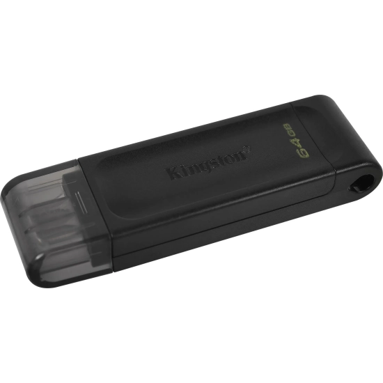 Kingston DataTraveler 70 64 GB – pendrive USB-C, wariant Czarny.
