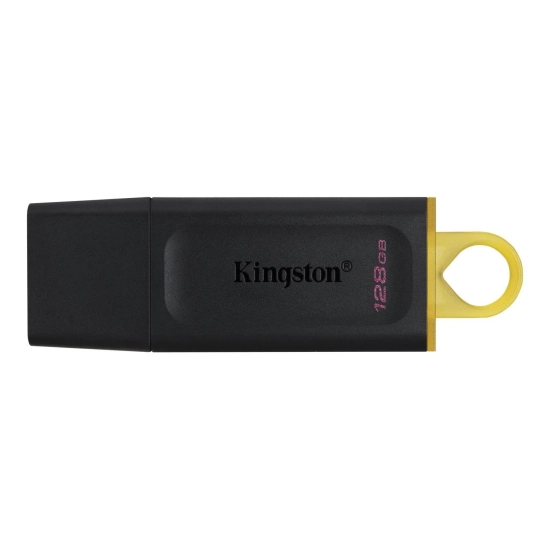 Kingston DataTraveler Exodia 128 GB – pendrive USB-A, wariant Czarno-żółty.