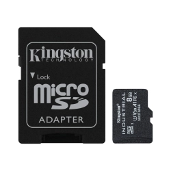 Karta pamięci Kingston Industrial 8GB microSDHC U3 V30 A1, dokładny wariant SDCIT2/8GB.