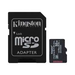 Karta pamięci Kingston Industrial 32 GB microSDHC SDCIT2/32GB z adapterem SD.
