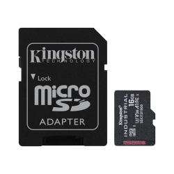 Karta pamięci Kingston Industrial 16GB microSDHC U3 V30 A1, dokładny wariant SDCIT2/16GB.