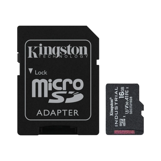 Karta microSD Kingston Industrial SDCIT2/16GB 16 GB z adapterem