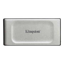 Zewnętrzny dysk SSD Kingston XS2000 2 TB w kolorze srebrnym, wariant SXS2000/2000G.