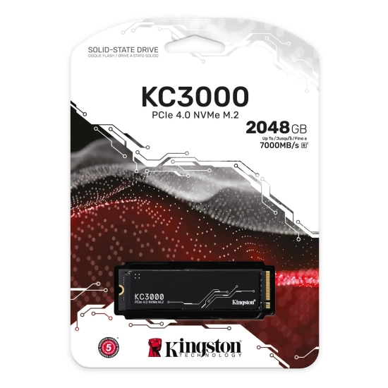 Dysk SSD Kingston KC3000 2 TB M.2 2280 PCIe 4.0 SKC3000D/2048G